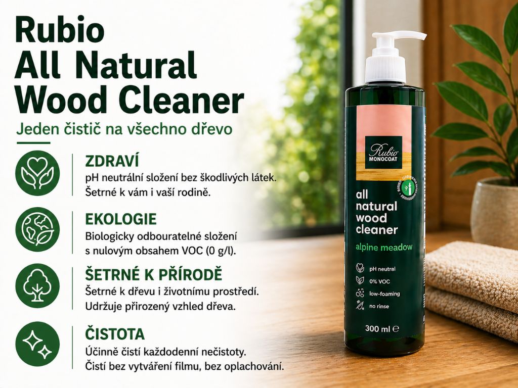 Rubio All Natural Cleaner - šetrný čistič